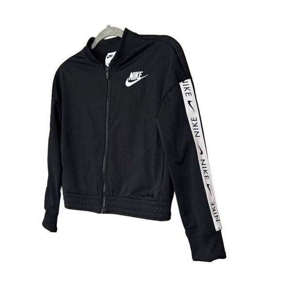 Nike Tricot Tracksuit full-zip top jacket Kids L Sportswear Activewear Junior Yo - Picture 2 of 12